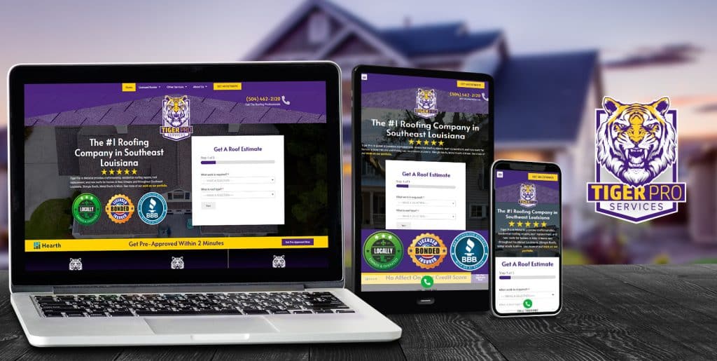 Website Design in Metairie | Tiger Pro Services