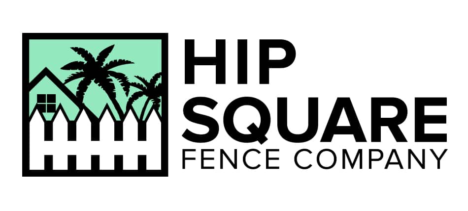 Hip Square Fence Company Logo After